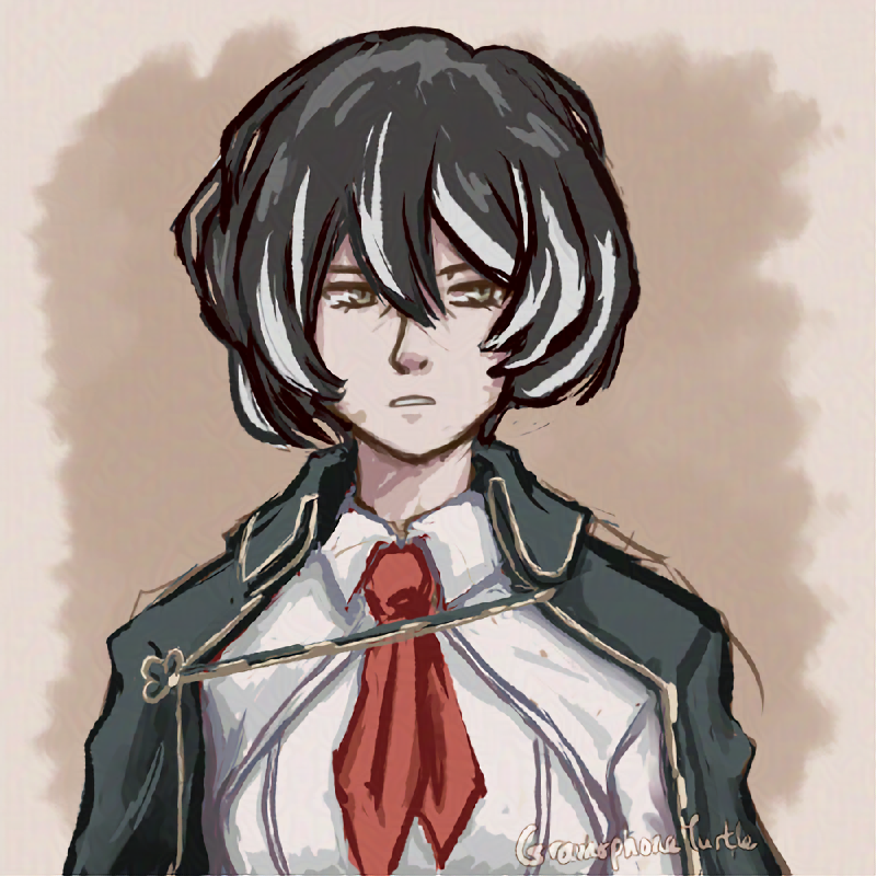 Digital art of Moses from Distortion Detective.