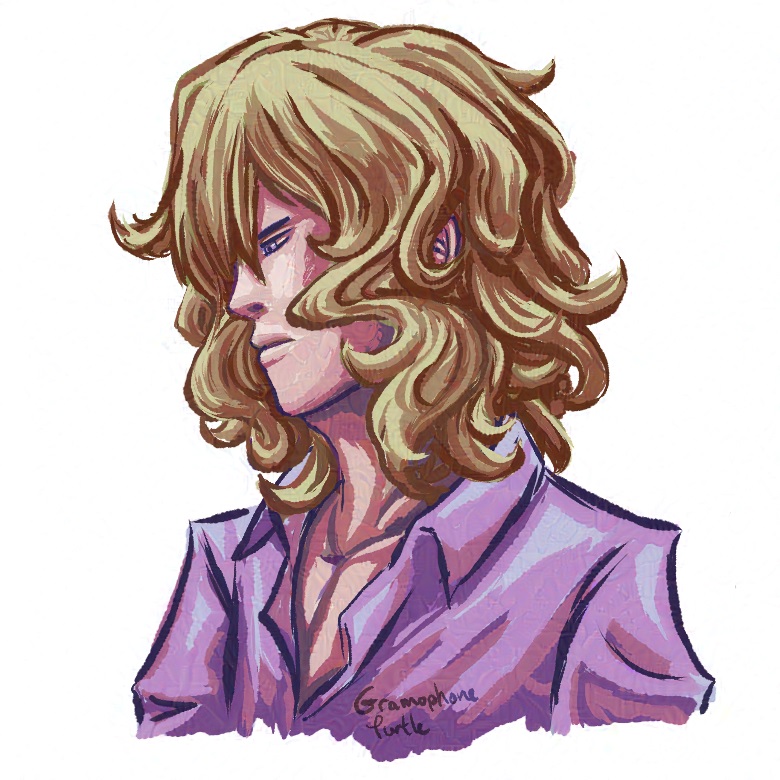 Art of older Joshua from The World Ends With You.